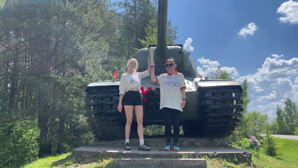 Эстафета «От Победы к Победе!» прошла в городе партизанской славы Трубчевске 13 15