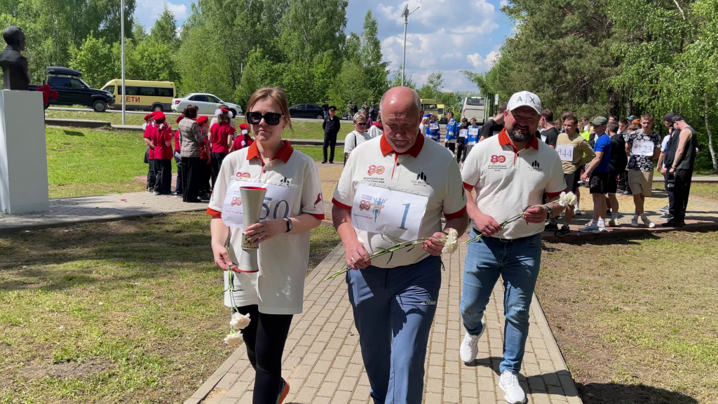 Эстафета «От Победы к Победе!» прошла в городе партизанской славы Трубчевске 16 18