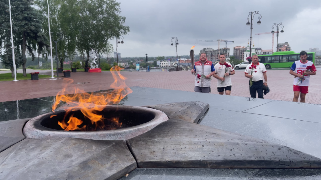 Тюмень в день своего 439 дня рождения приняла эстафету «От Победы к Победе!» 10 35
