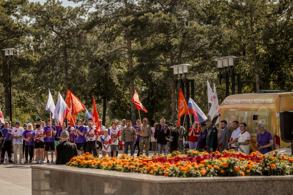 Частица Вечного огня из Александровского сада доставлена в Омск! 2 img 7483