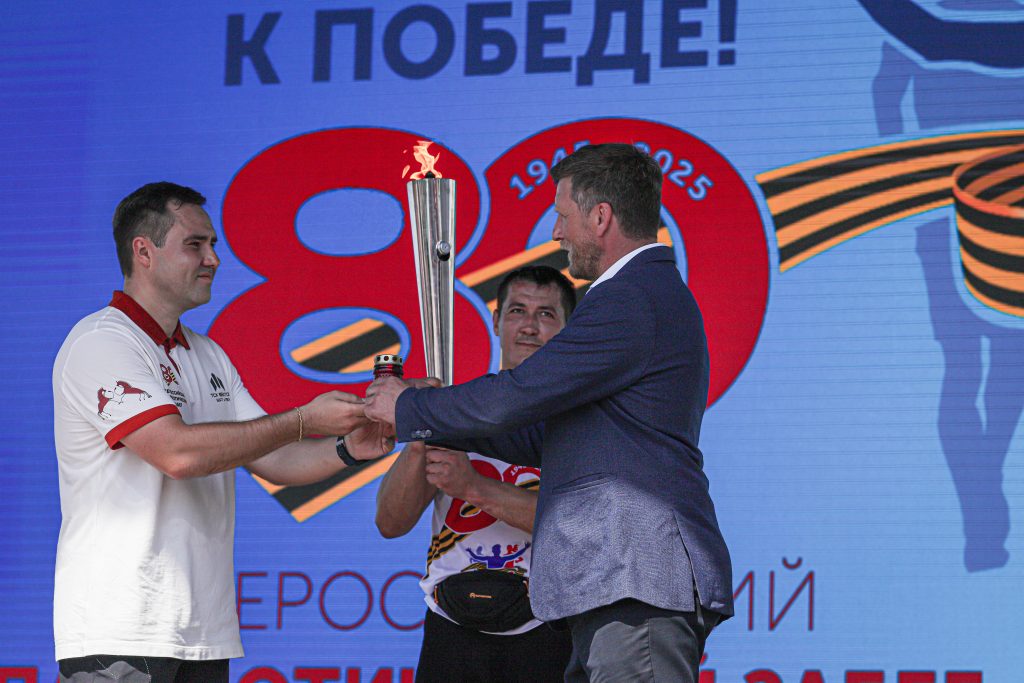 Частица Вечного огня из Александровского сада доставлена в Омск! 9 img 7800