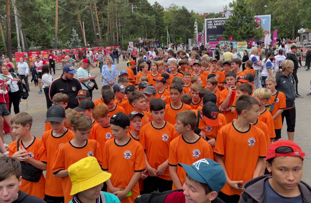 Хабаровск перенял эстафету Всероссийского патриотического забега «От Победы к Победе!» 3 12 2