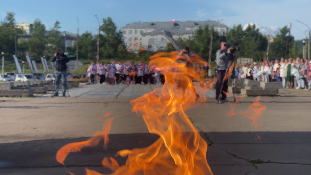 Братск перенял у Красноярска эстафету Памяти «От Победы к Победе!» 2 6 1